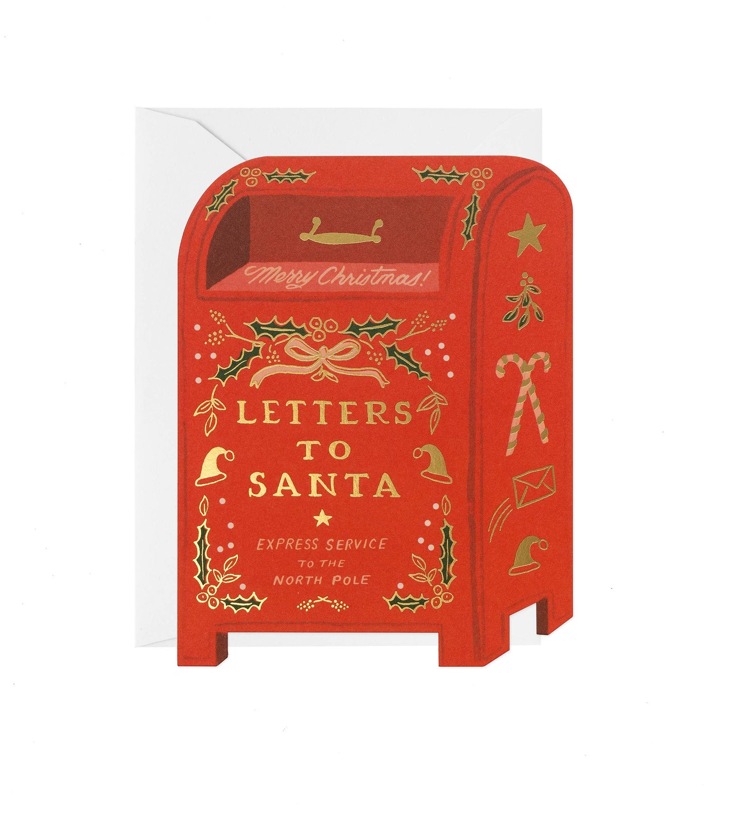 Rifle Paper Co. Boxed Card Set; Letters to Santa (8 Cards + Envelopes)