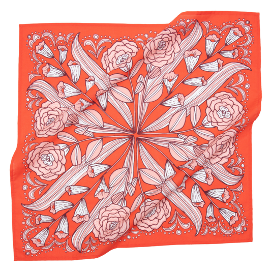 Bandana; 22" Greta By Handker Bandanas (100% Premium Cotton)