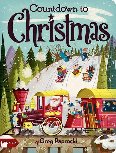 Board Book; Countdown to Christmas