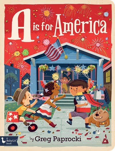 Alphabet Board Book; A is for America