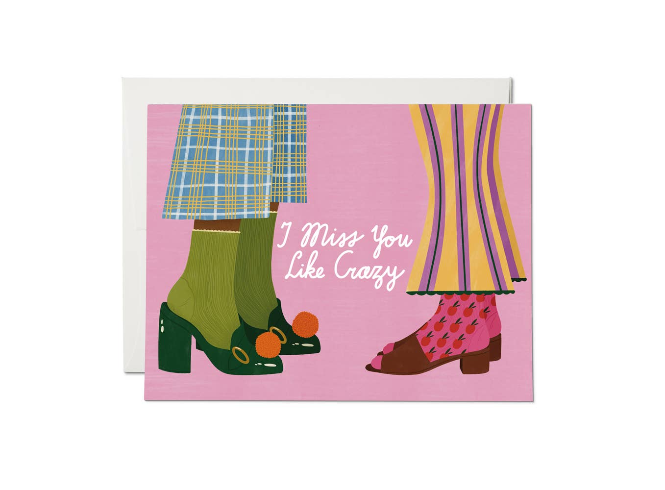 Friendship Card; Crazy Socks