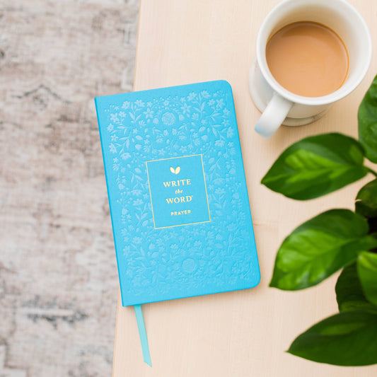 Scripture Journal; Write the Word | Prayer (Blue)