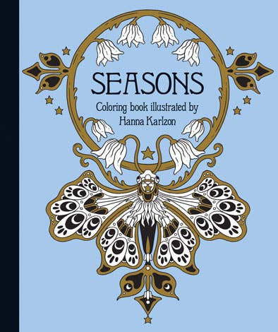 Coloring Book; Seasons (96 Pages)