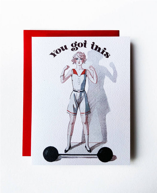 Encouragement Card; You Got This