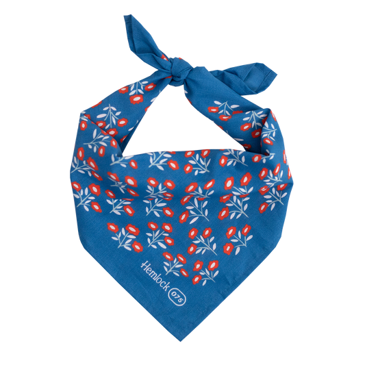 Bandana; 22" Juliet By Hemlock Goods (100% Premium Cotton)