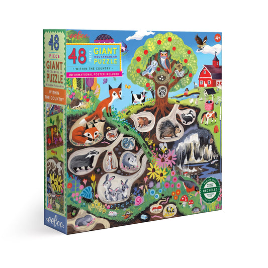 Eeboo Giant Puzzle (48 Piece); Within the Country