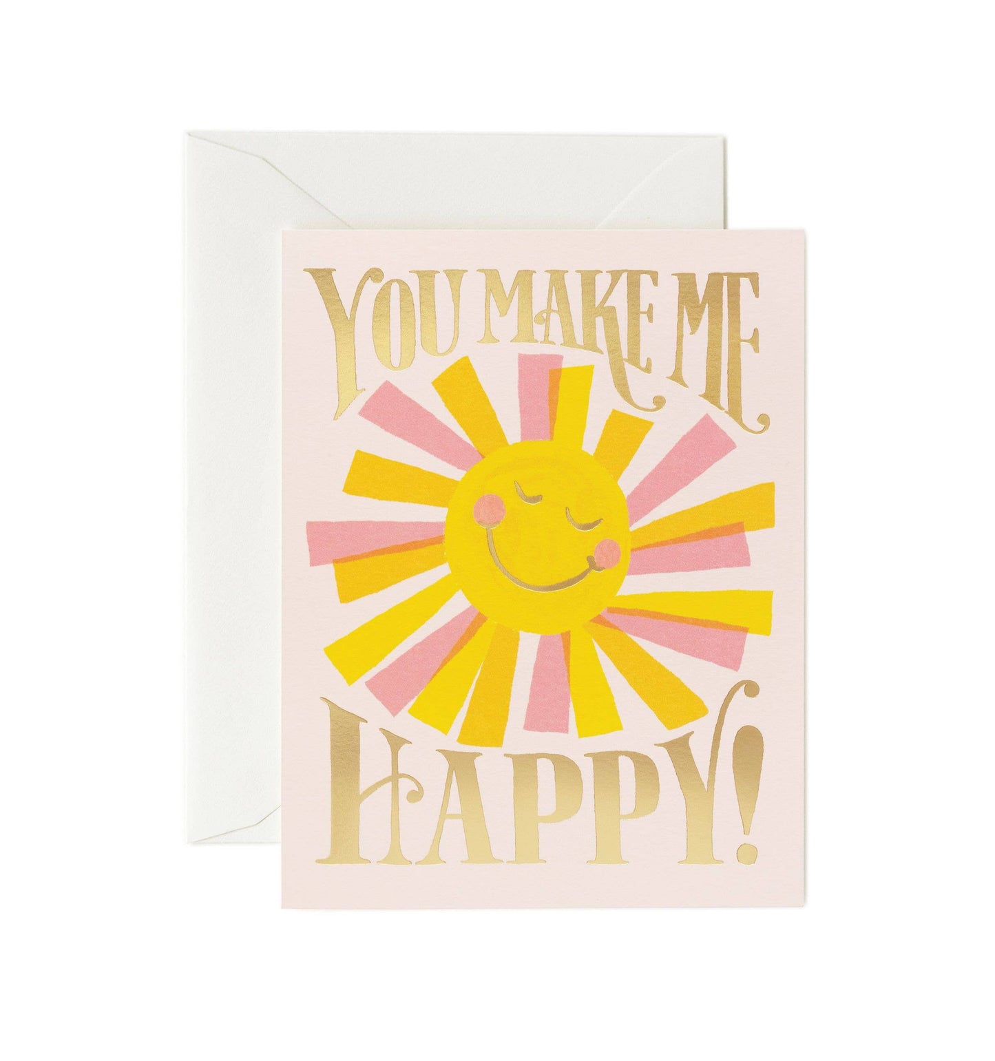 Rifle Paper Co. Greeting Card; You Make Me Happy