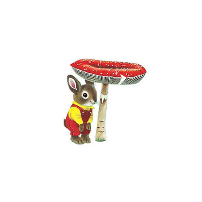 Temporary Tattoo Pack; Toadstool Bunny (Richard Scarry's Busy World)