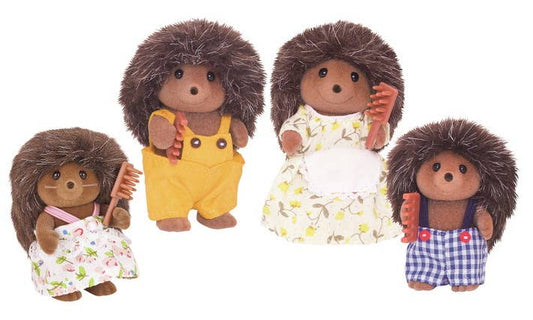 Calico Critters Pickleweeds Hedgehog Family; Set of 4