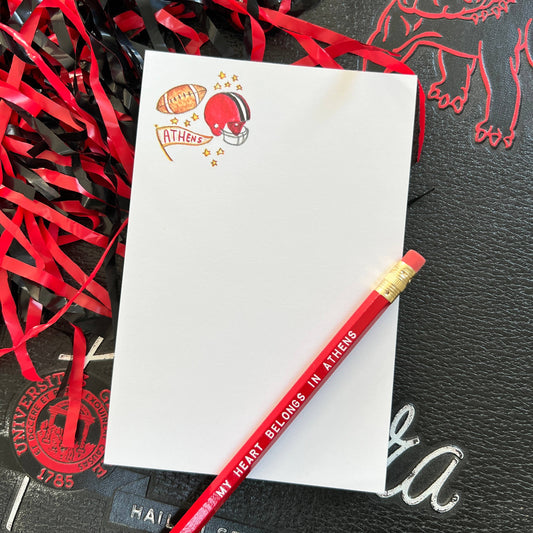 Athens Memo Notepad; Georgia Football