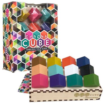 Board Game; Chroma Cube (1 Person Brain Teaser)