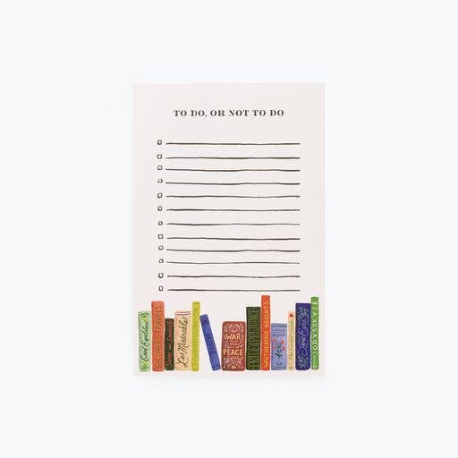 Rifle Paper Co. Notepad; To Do, Or Not To Do (75 Pages)