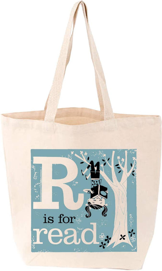 Canvas Tote; R Is For Read