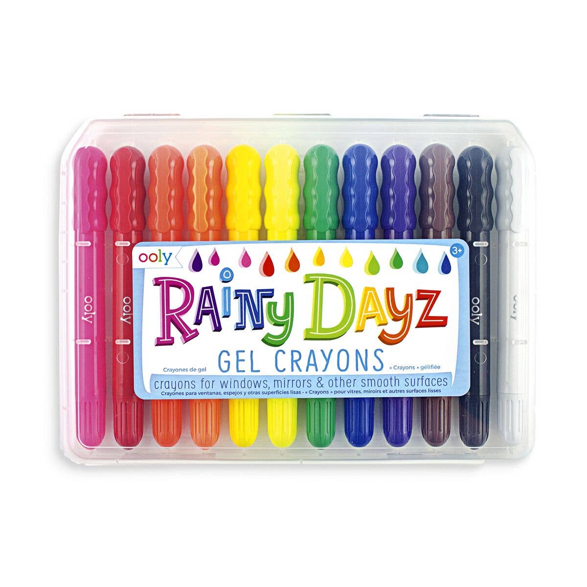 Ooly Gel Crayons; Rainy Dayz