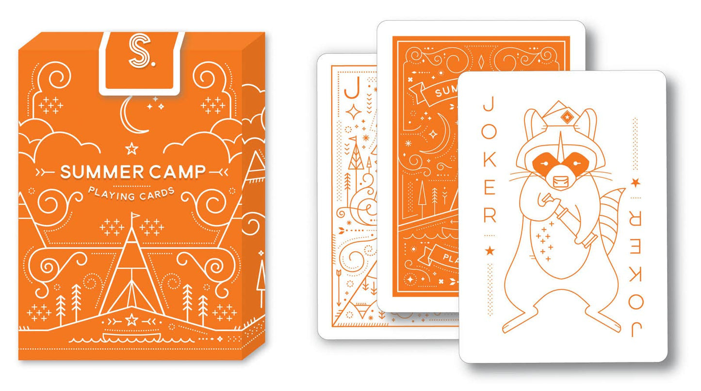 Playing Cards; Summer Camp (52 Cards, Plus Jokers)