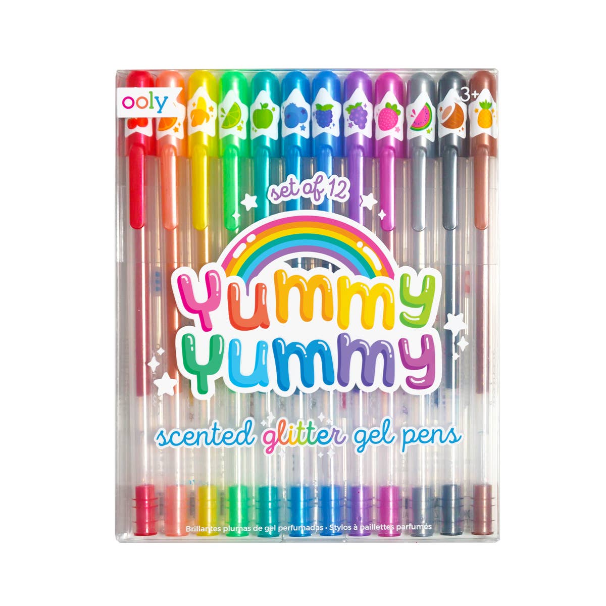 Ooly Yummy Yummy Scented Glitter Gel Pens; Set of 12