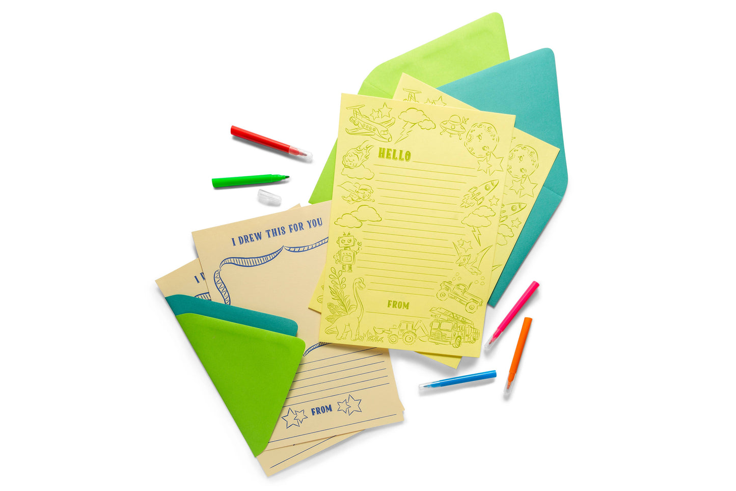 Kid's Letter Kit; Yellow