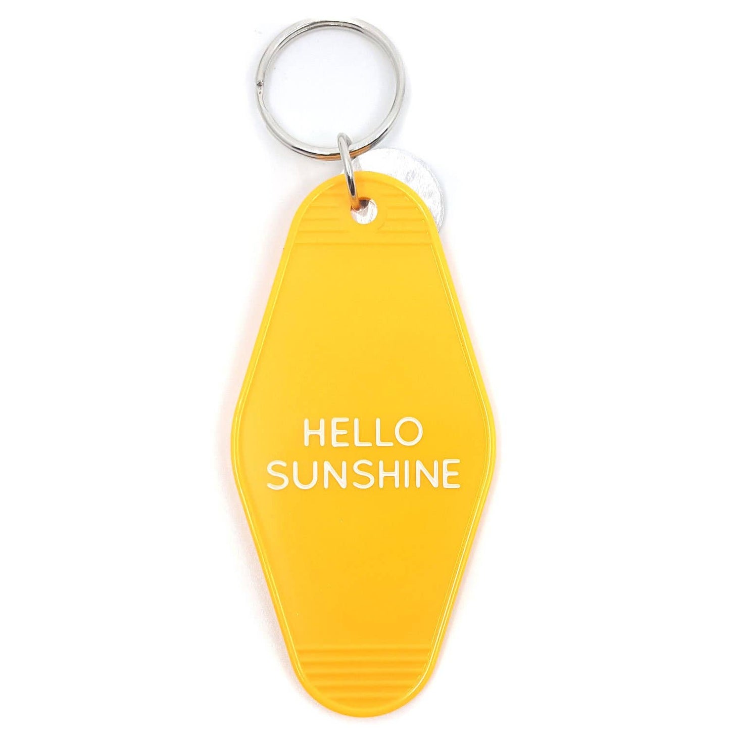 Key Tag; Hello Sunshine (Yellow)