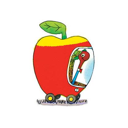 Temporary Tattoo Pack; Lowly Apple Car (Richard Scarry's Busy World)