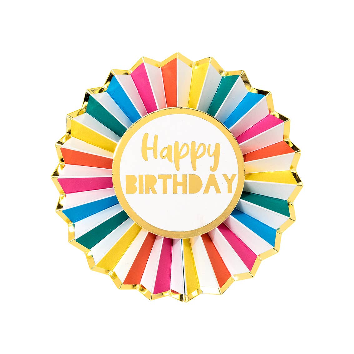 Birthday Badge; Happy Birthday! (Rainbow Brights)