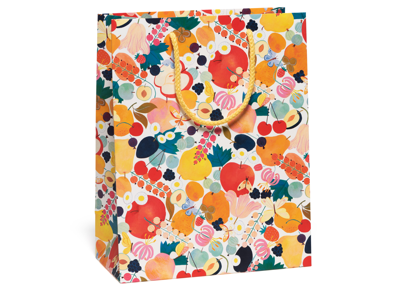 Large Gift Bag; Fruits and Florals