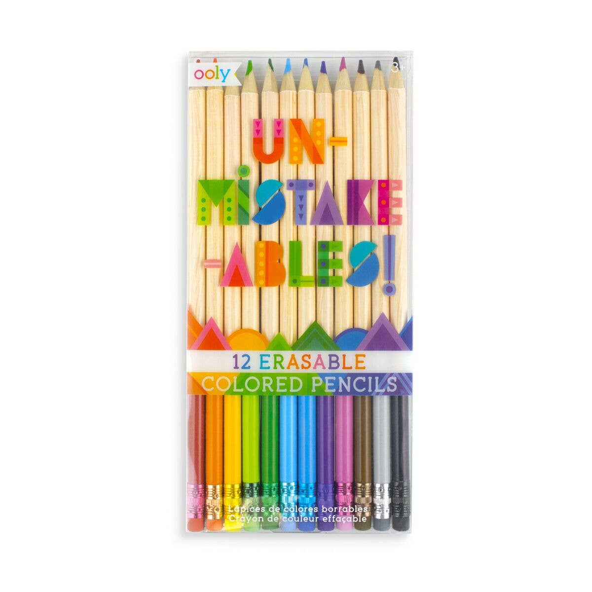 Ooly Un-Mistake-Ables! Erasable Colored Pencils