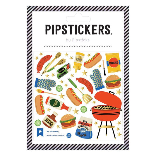 Pipsticks Sticker Sheet; Backyard BBQ