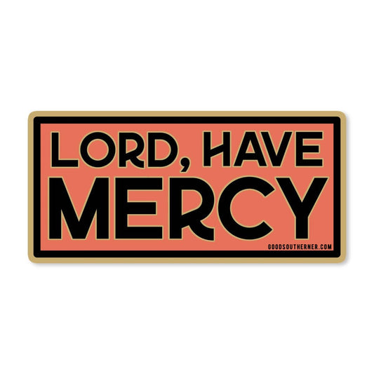 Good Southerner Vinyl Sticker; Lord, Have Mercy