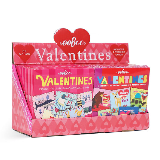 Eeboo Valentine Packs (4 Styles)