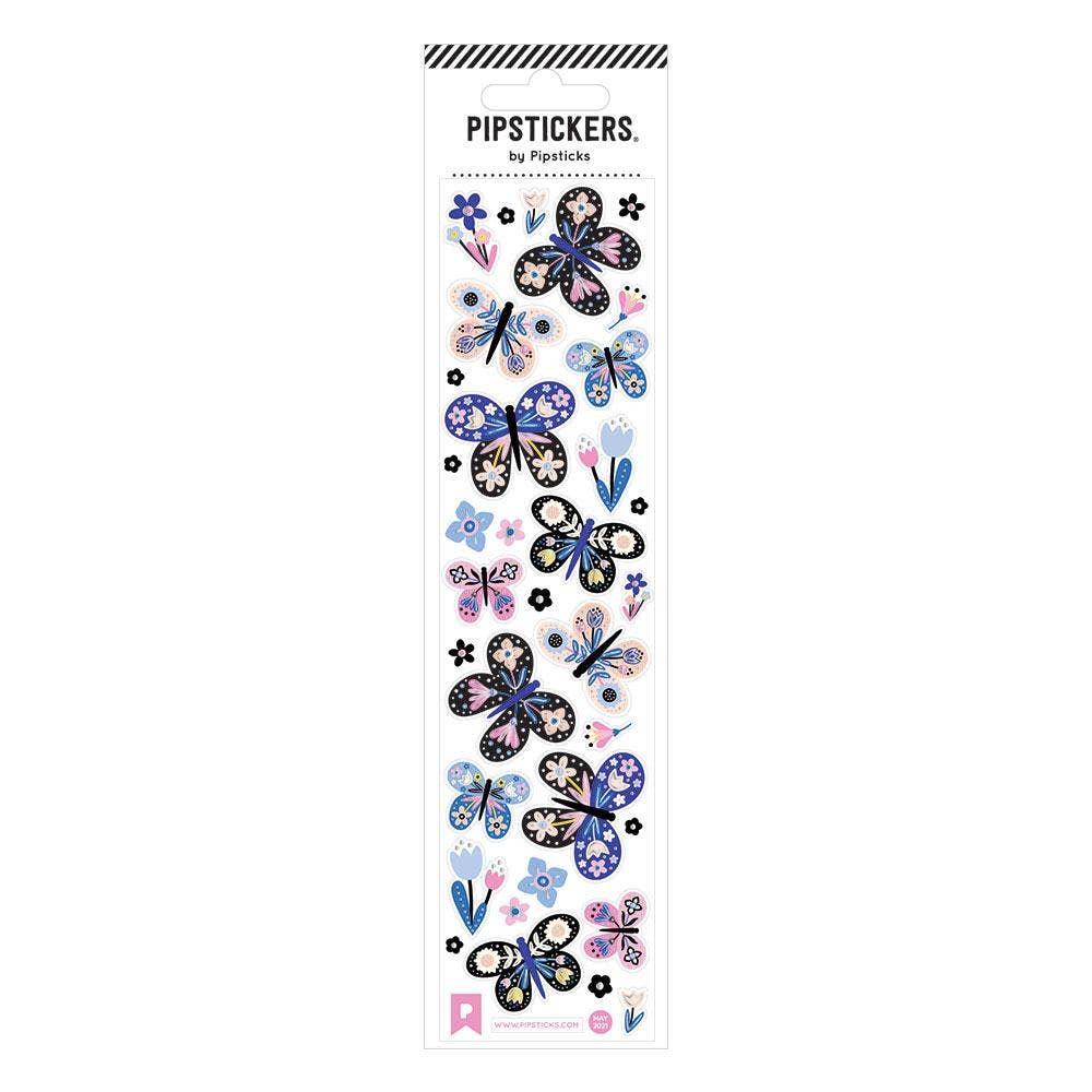 Pipsticks Sticker Sheet; Floral Flight