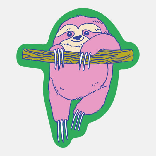 Vinyl Sticker; Sloth