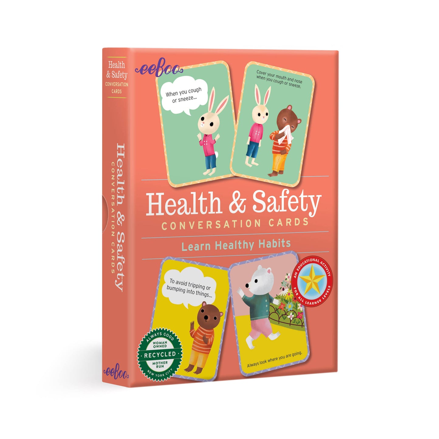 Eeboo Conversation Cards; Health & Safety