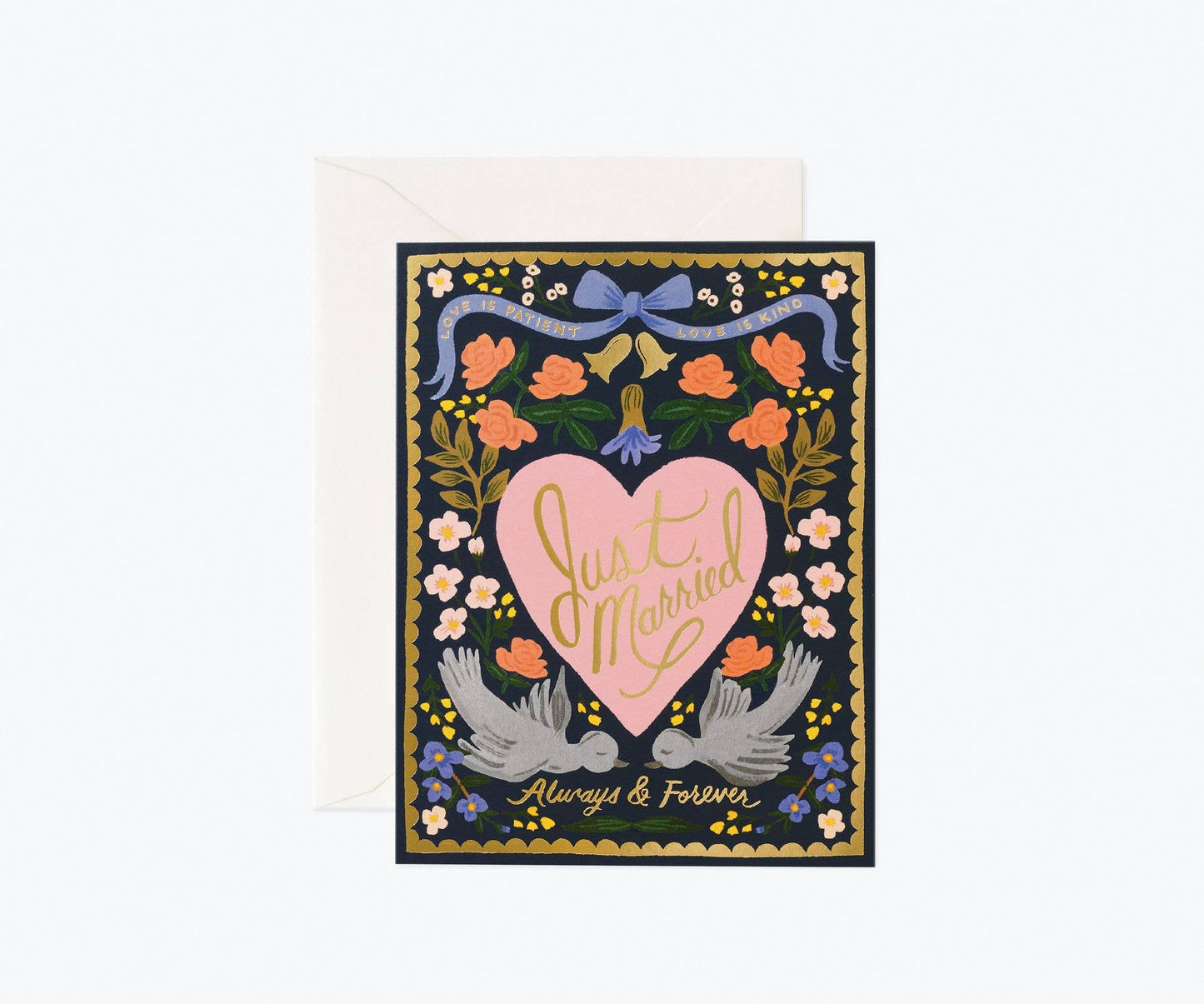 Rifle Paper Co. Wedding Card; Love Birds