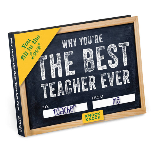 Fill in the Love® Book; Why You're the Best Teacher Ever