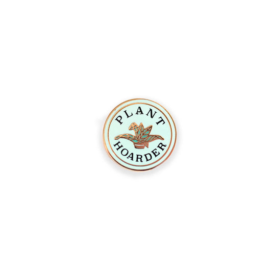 Enamel Pin; Plant Hoarder By Antiquaria