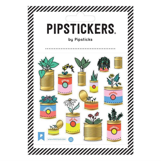 Pipsticks Sticker Sheet; Garden In A Can