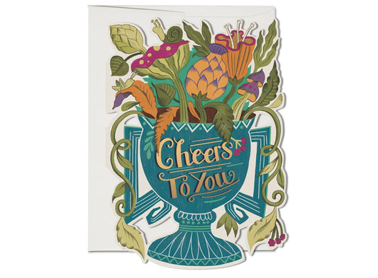 Congratulations Card; Cheers to You