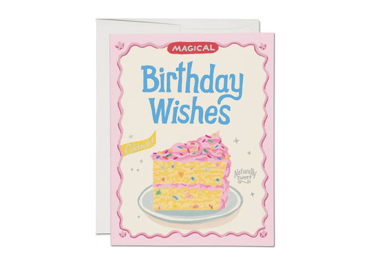 Birthday Card; Cake Mix