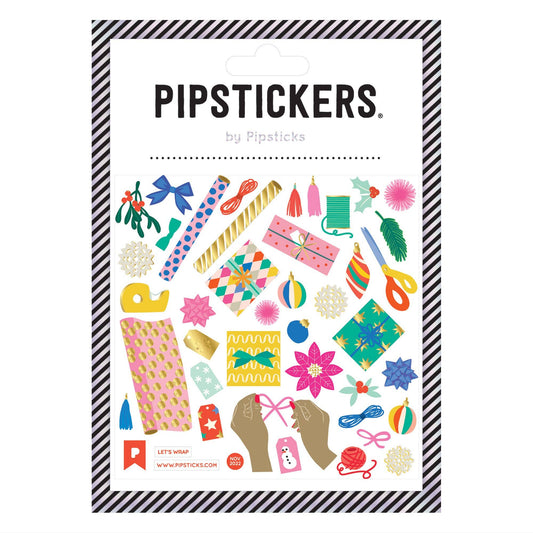 Pipsticks Sticker Sheet; Let's Wrap