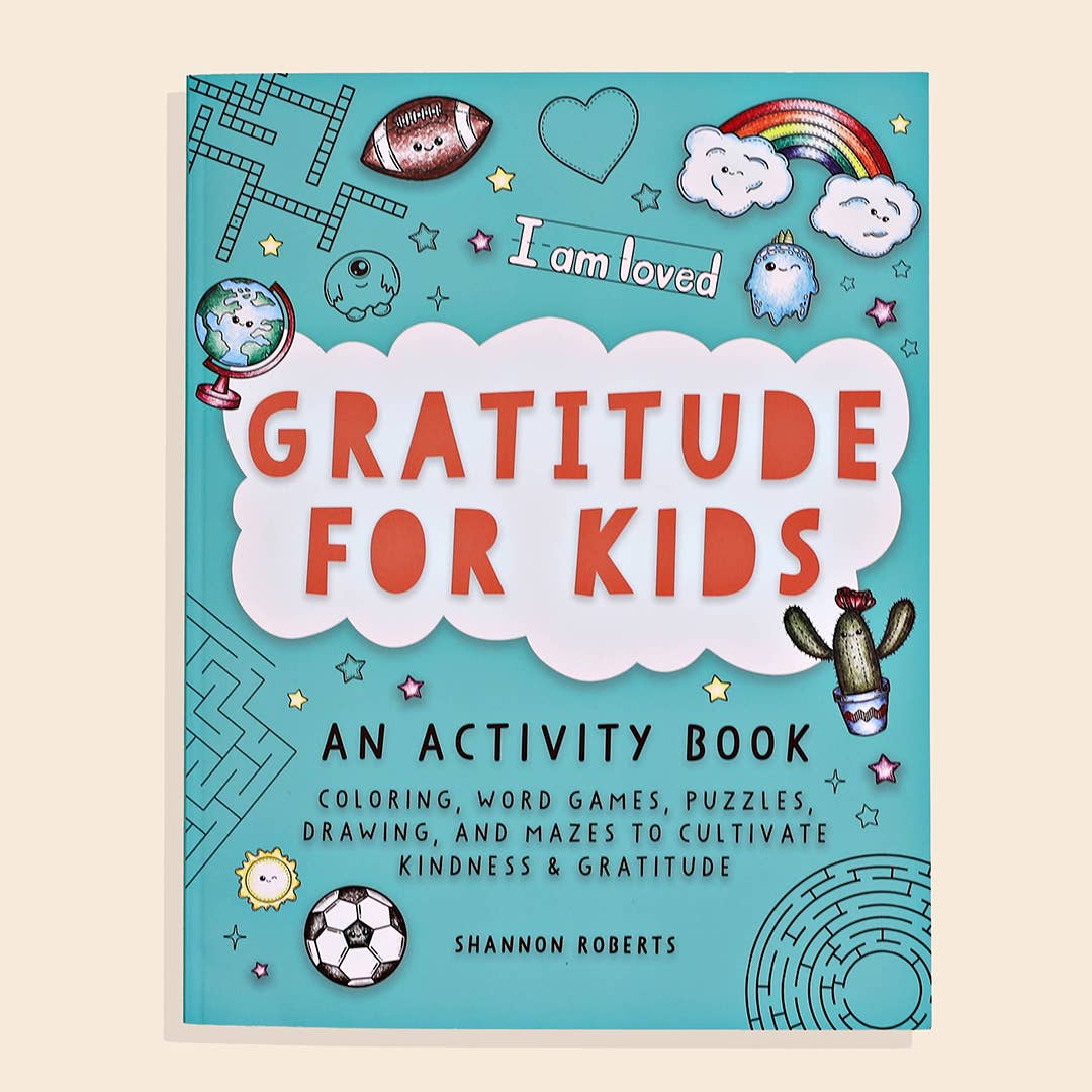 Activity Book; Gratitude For Kids (148 Pages)