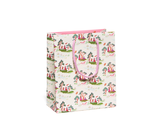 Small Gift Bag; Fairy Tale Toile