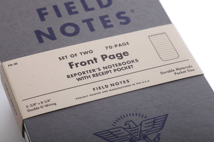 Field Notes; Front Page Reporter Pad (2-Packs)