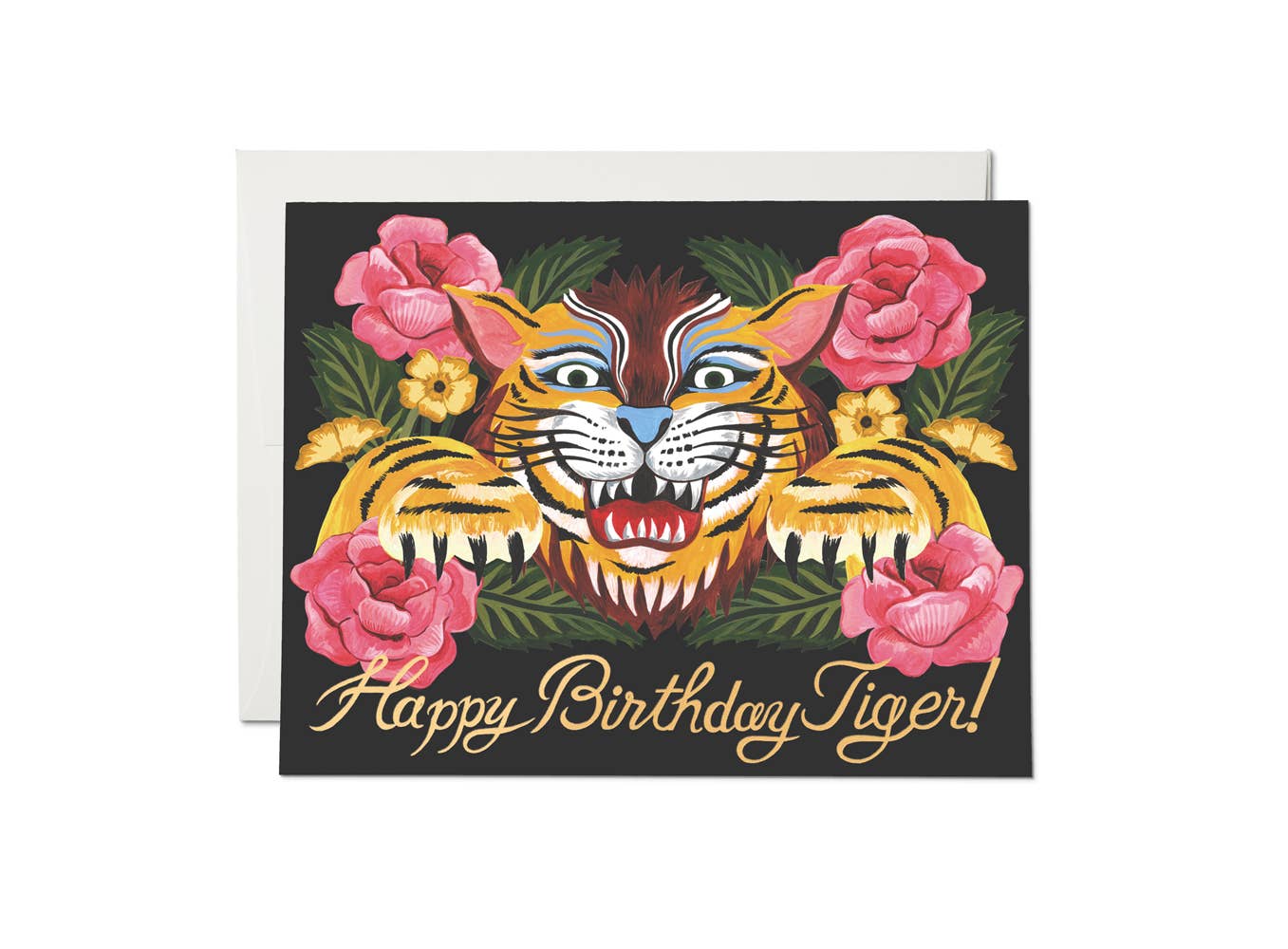 Birthday Card; Roar Tiger!