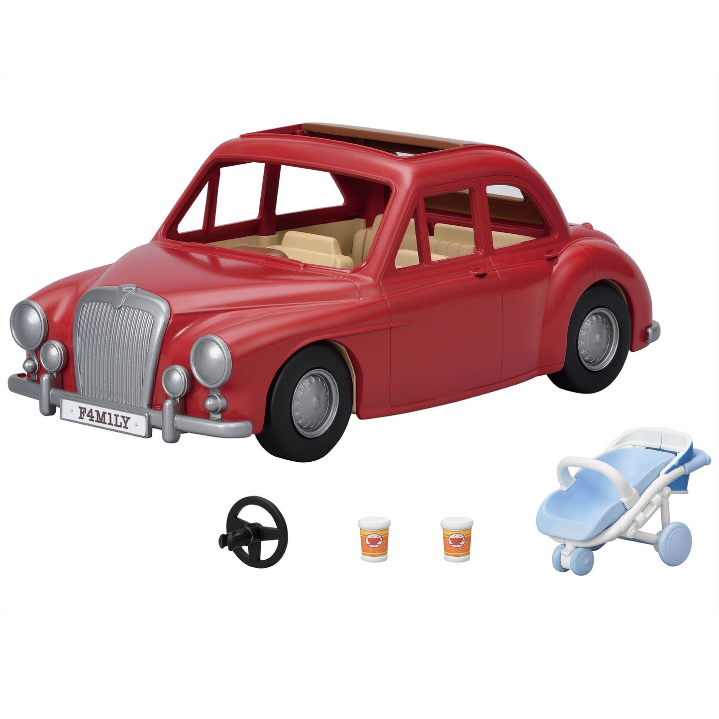 Calico Critters Family Cruising Car (Red)