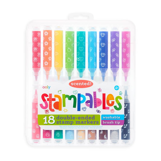 Ooly Stampables Double Ended Markers (Set of 18)