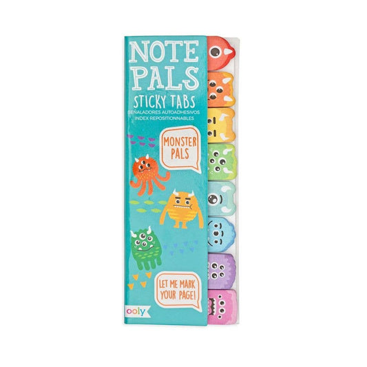 Ooly Note Pals Sticky Note Tabs - Monster Pals