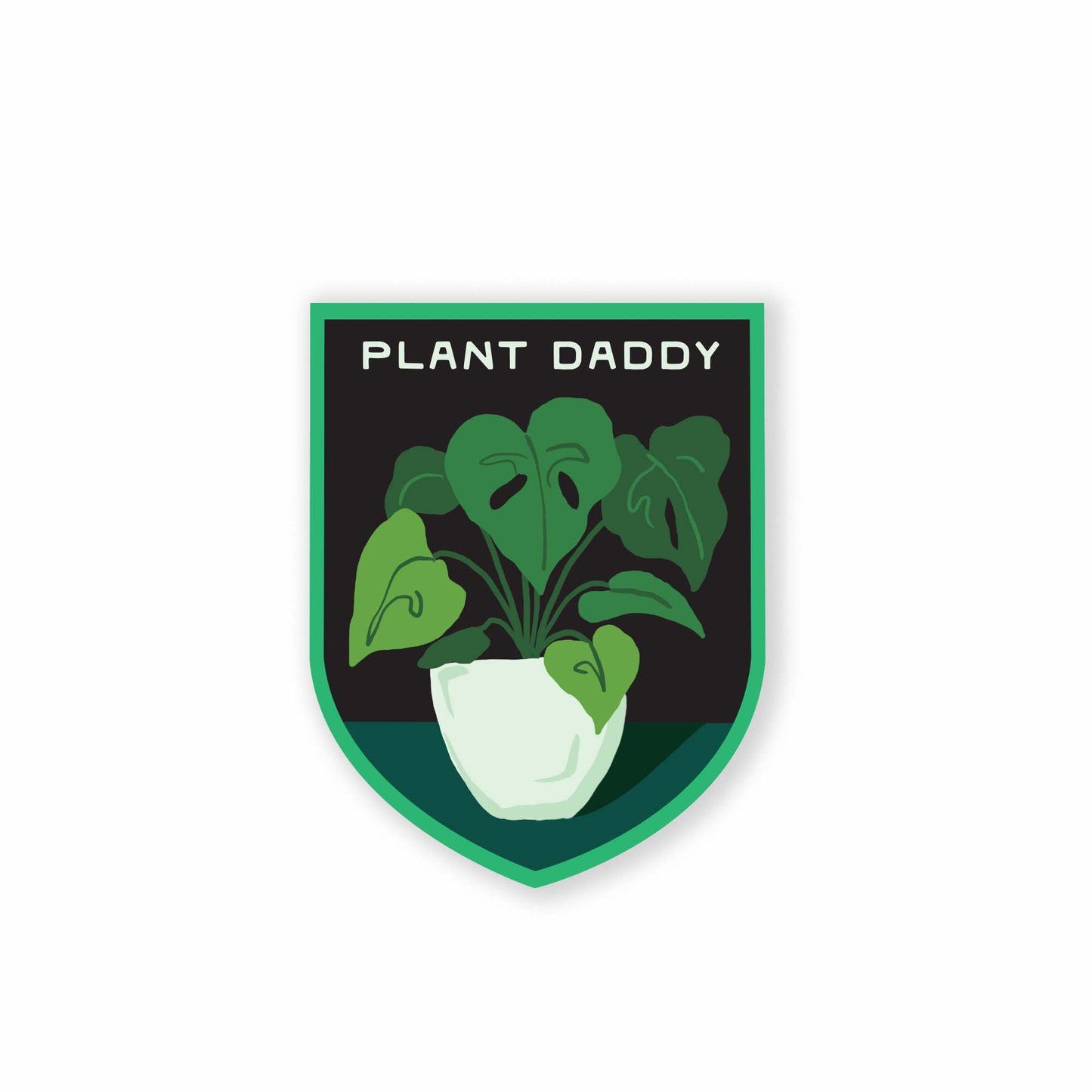 Vinyl Sticker; Plant Daddy (Matte Finish) By Antiquaria