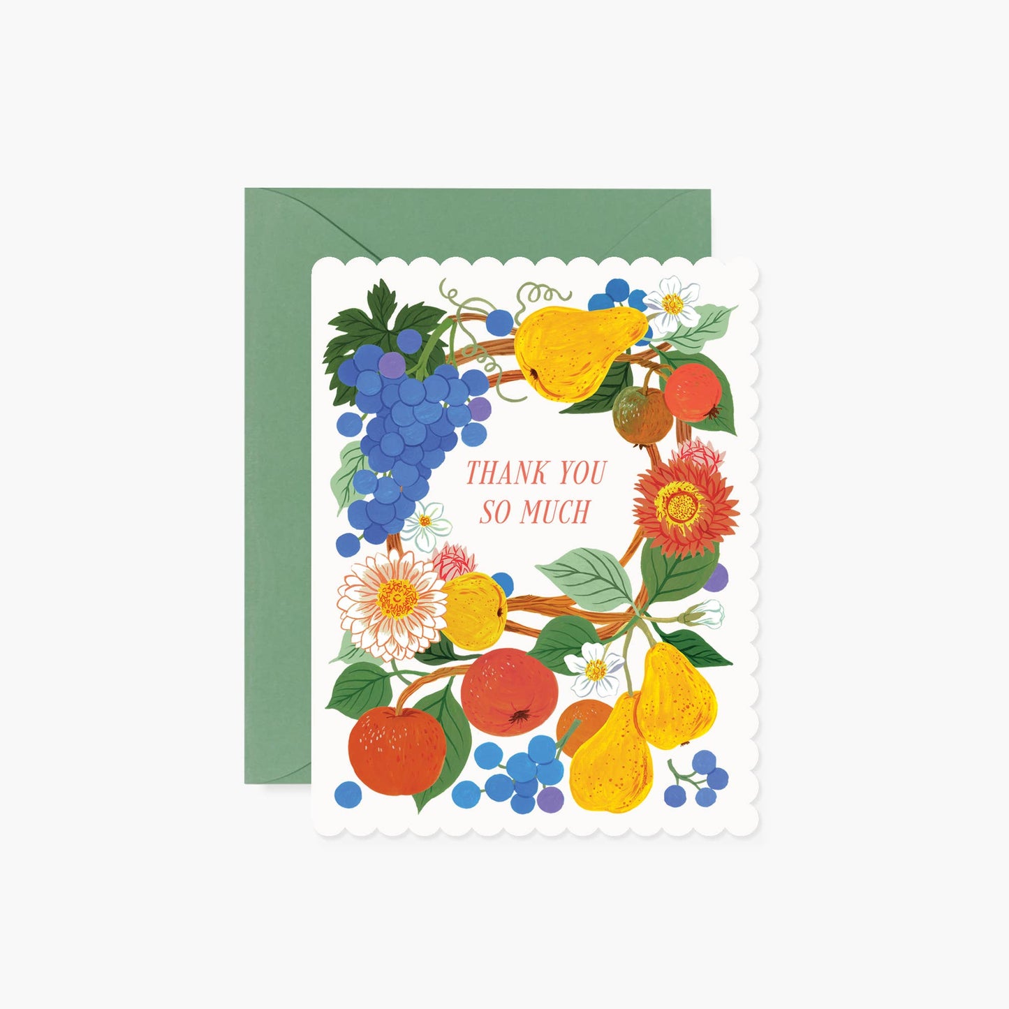 Thank You So Much Card; Harvest By Botanica Paper Co.