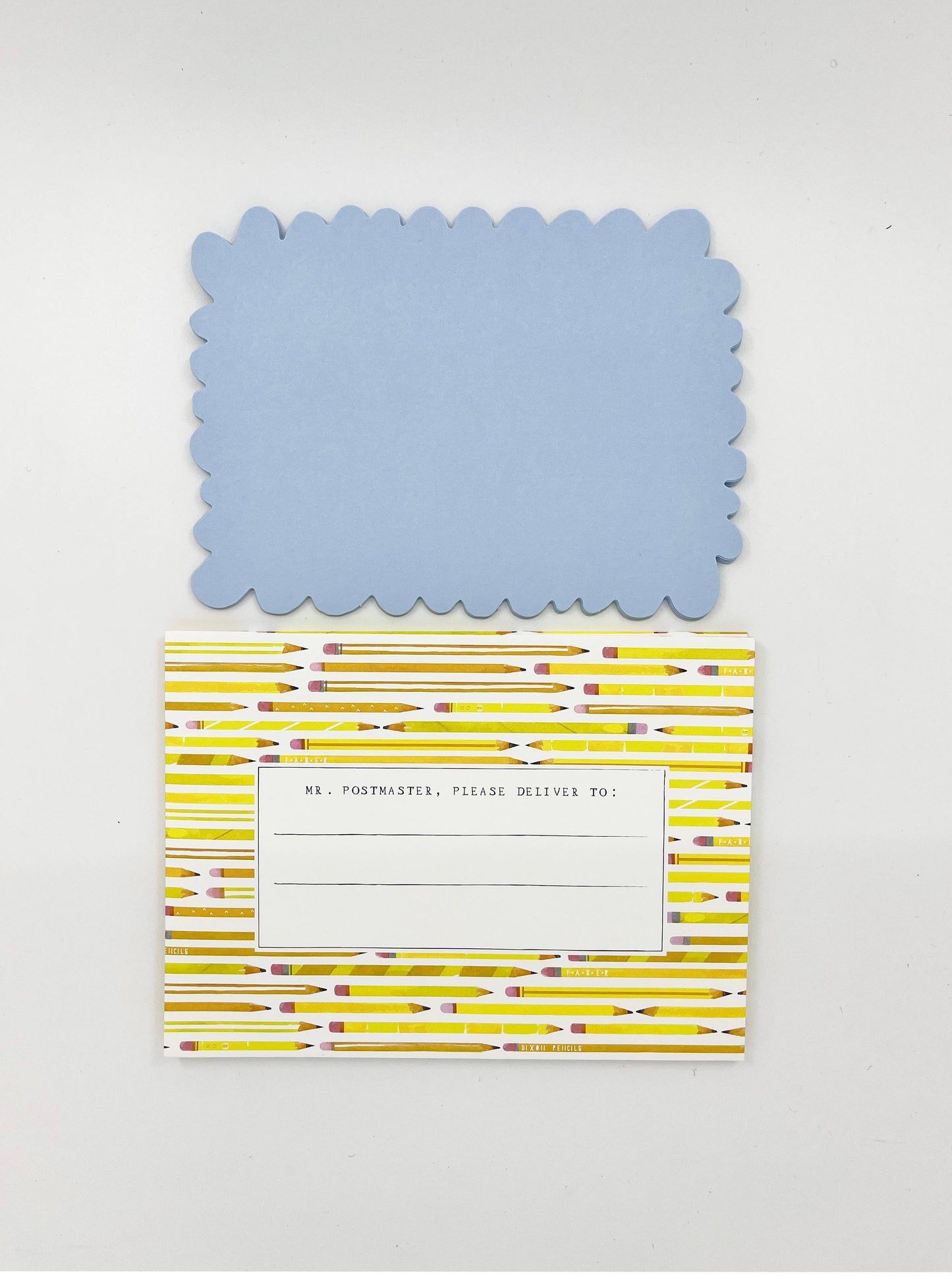 Notecard Set; Pencil Patterned By Mr. Boddington's Studio