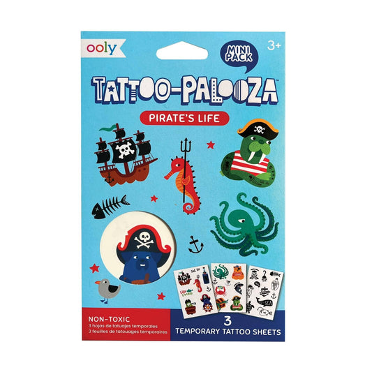 Ooly Mini Temporary Tattoos - Pirate's Life